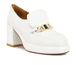 Women's Rag & Co Morgan Block Heel Loafers