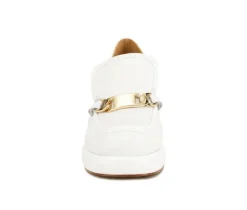 Women's Rag & Co Morgan Block Heel Loafers