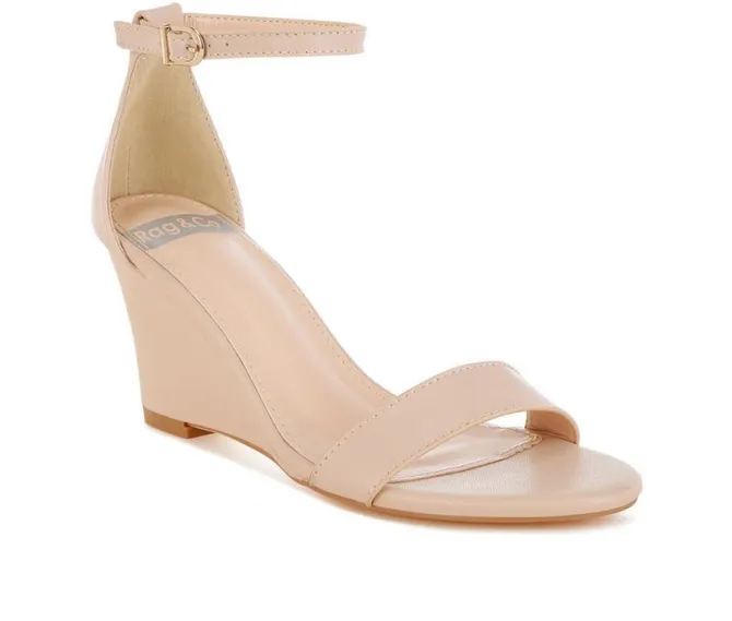 Women's Rag & Co Pobora Wedge Sandals