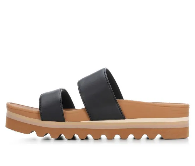 Women's Reef Banded Horizon Hi Platform Sandals