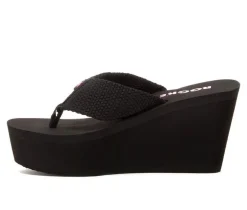 Women's Rocket Dog Diver Platform Wedge Flip-Flops