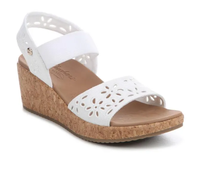 Women's Skechers 163437 Beach Bliss 2.0 Wedges