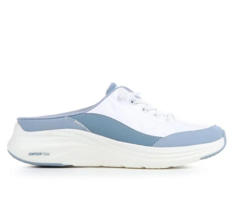 Women's Skechers 150409 Cozy Fit Contour Foam Mule Sneakers