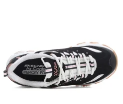 Women's Skechers 150553 Dlites Floral Sneakers