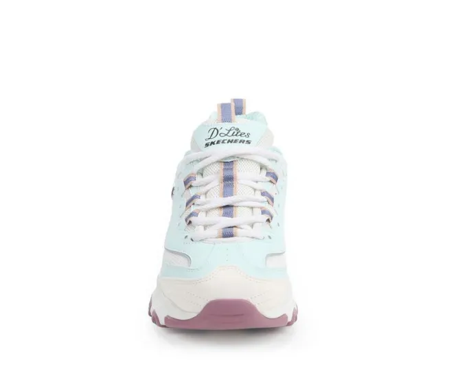 Women's Skechers 150555 Dlites Suede Sneakers