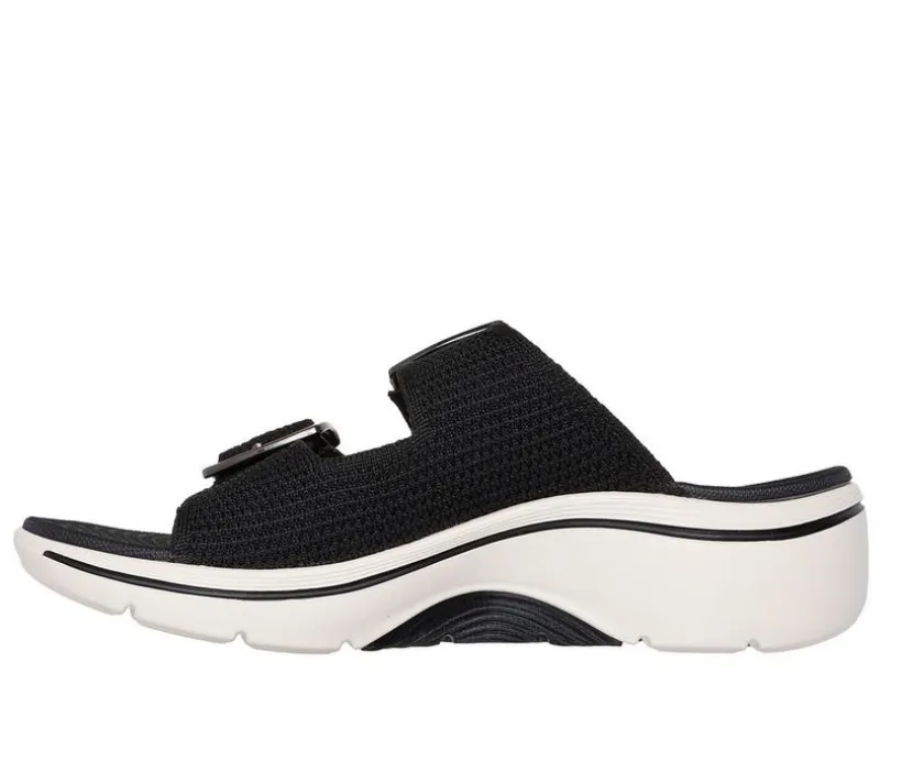 Women's Skechers Go Go Walk Arch Fit 140871 Wedge Sandals