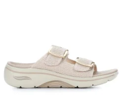 Women's Skechers Go Go Walk Arch Fit 140871 Wedge Sandals