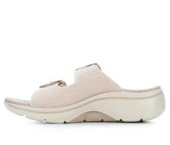 Women's Skechers Go Go Walk Arch Fit 140871 Wedge Sandals