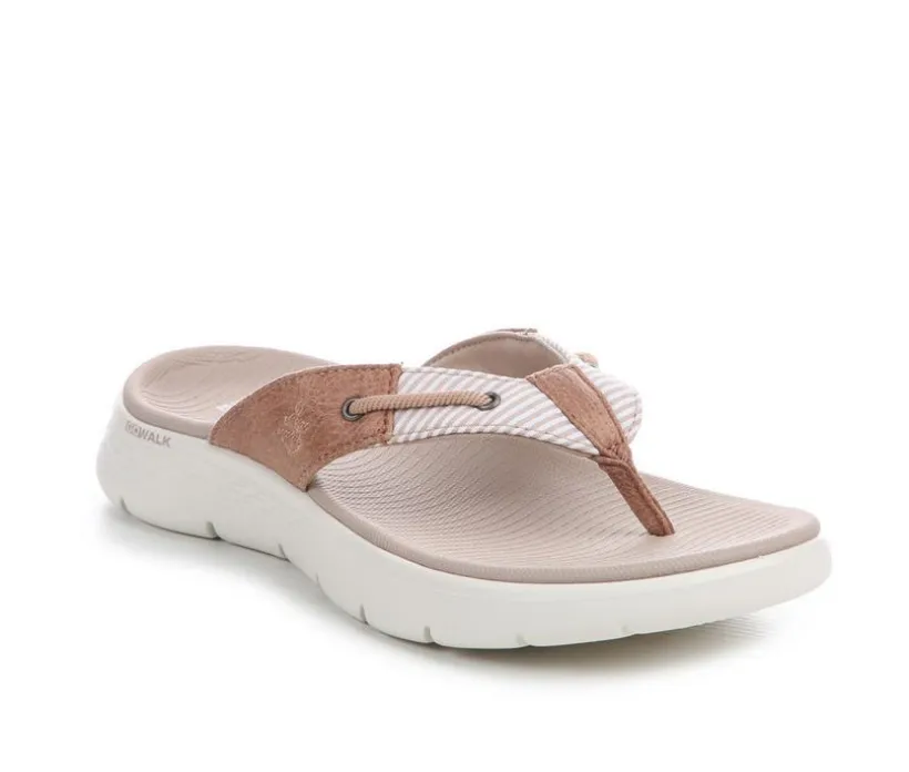 Women's Skechers Go Go Walk Flex Sandal 141525 Flip-Flops