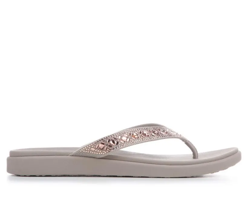 Women's Skechers Meditation Luxe 163660 Flip-Flops