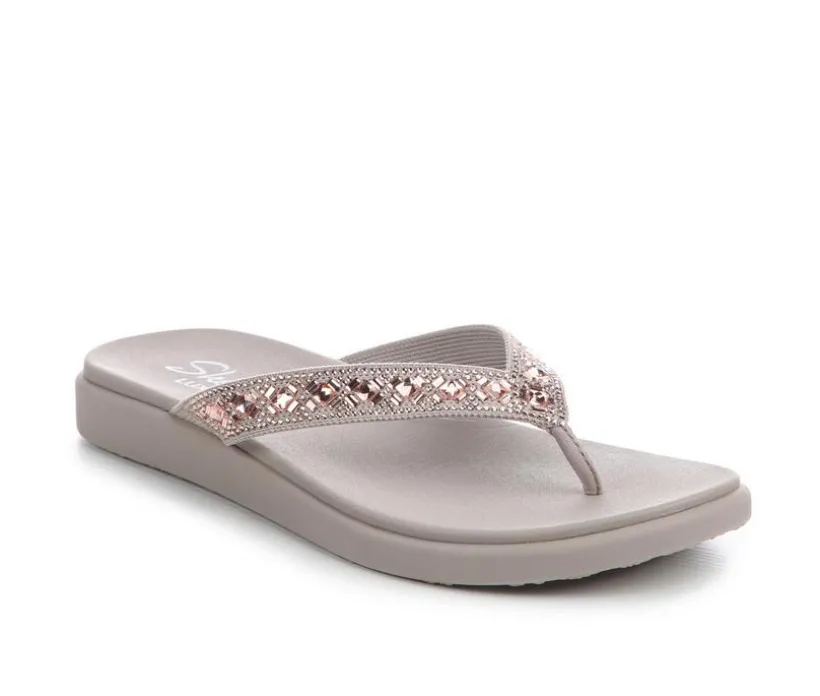 Women's Skechers Meditation Luxe 163660 Flip-Flops