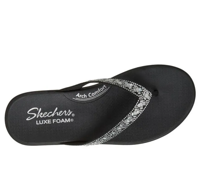 Women's Skechers Meditation Luxe 163660 Flip-Flops
