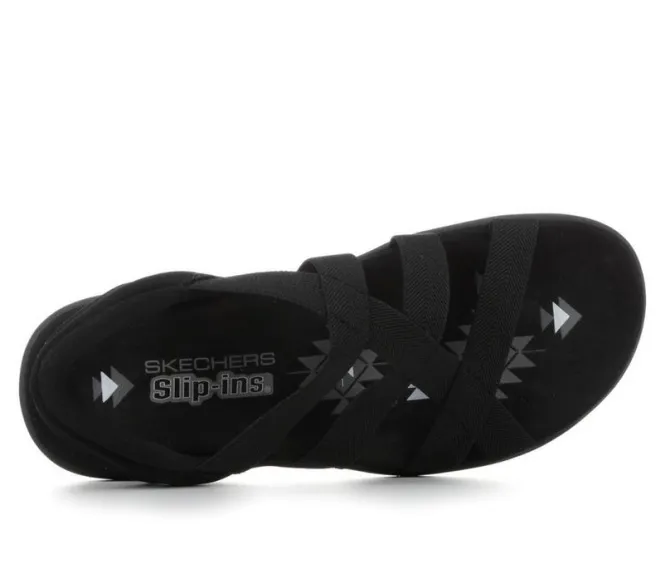Women's Skechers Reggae Slim Slip-Ins Sandals