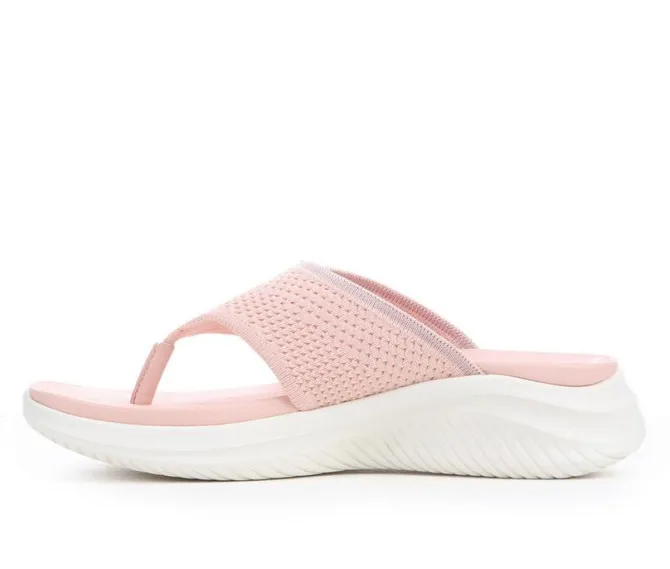 Women's Skechers Ultra Flex 3.0 164023 Flip-Flops