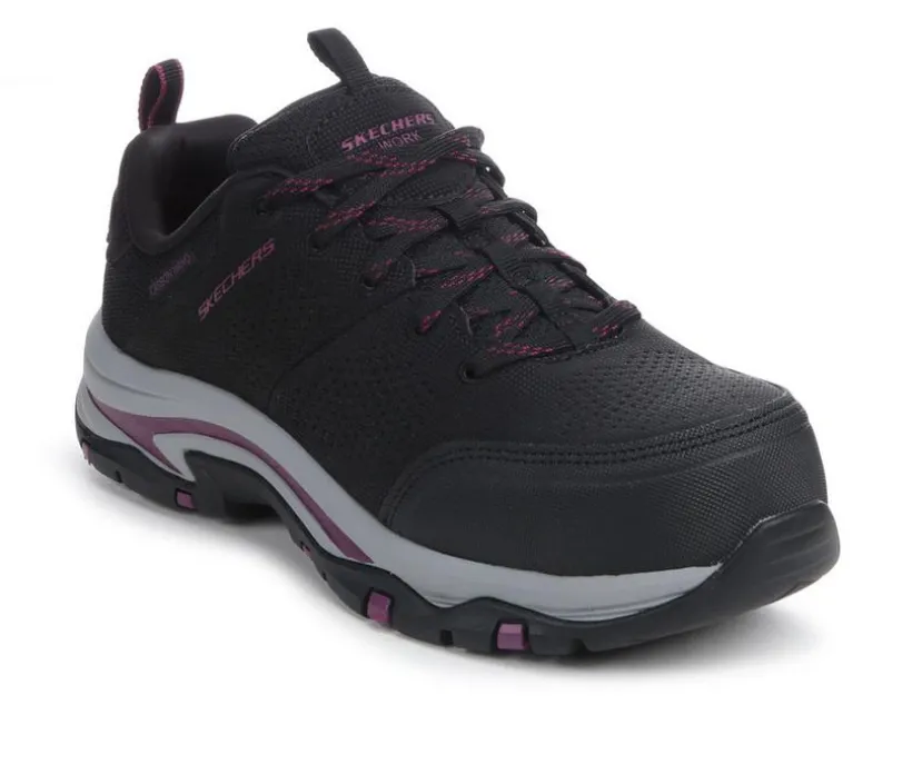Women's Skechers Work 108166 Astallet Comp Toe Work Shoes