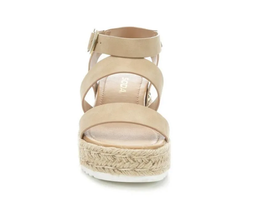 Women's Soda Bryce Platform Sandals