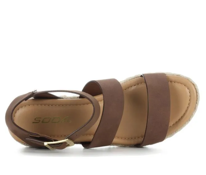 Women's Soda Bryce Platform Sandals