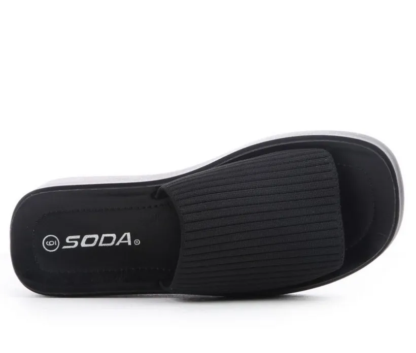 Women's Soda Farley-S Wedge Sandals