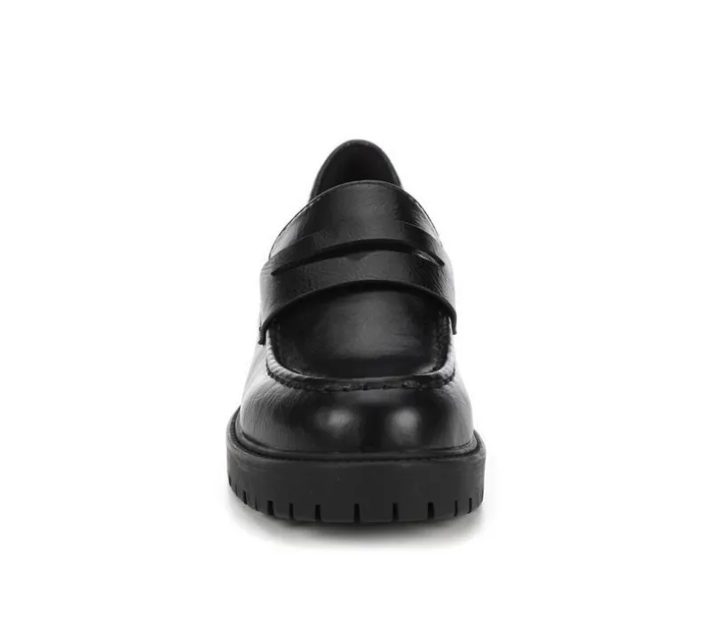Women's Soda Hender-S Block-Heeled Loafers