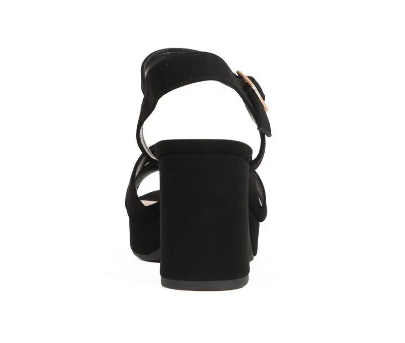 Women's Soda Manner Heeled Sandals