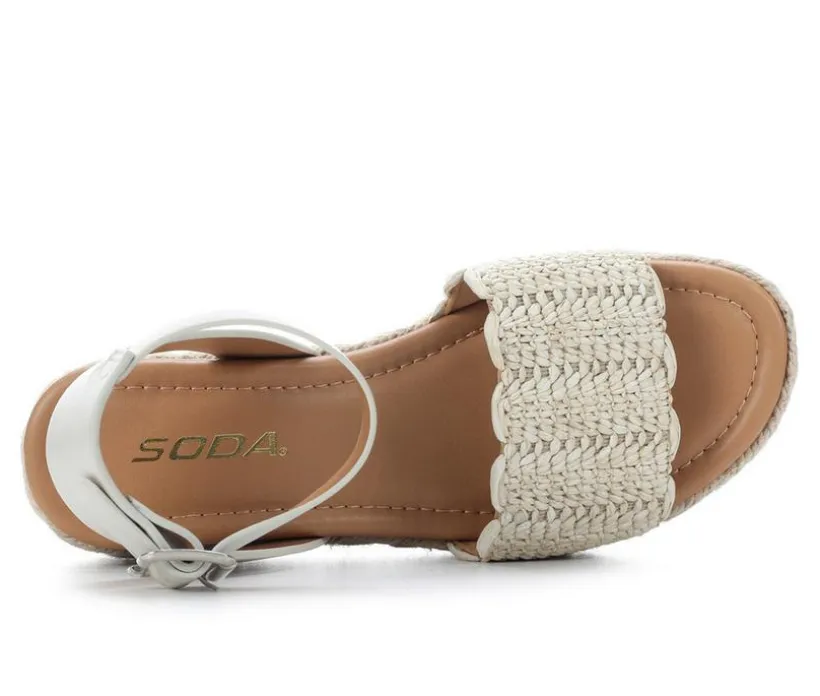 Women's Soda Nico Wedge Sandals
