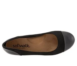 Women's Softwalk Sonoma Cap Toe Flats
