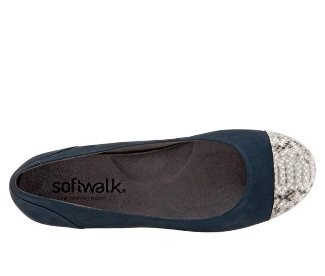 Women's Softwalk Sonoma Cap Toe Flats
