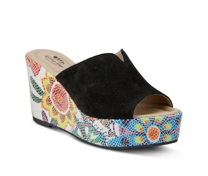 Women's SPRING STEP Laylani Platform Wedge Sandals