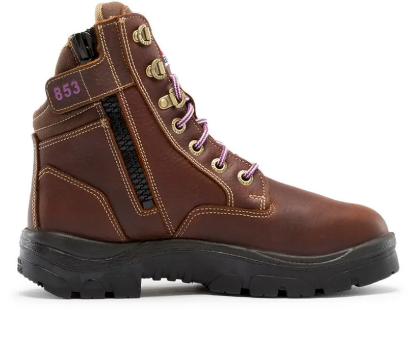 Women's STEEL BLUE Southern Cross Ladies Met Work Shoes