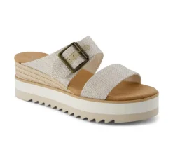 Women's TOMS Diana Mule Buckle Sandal Wedges