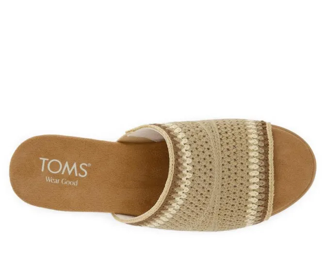 Women's TOMS Diana Mules Wedge Sandals