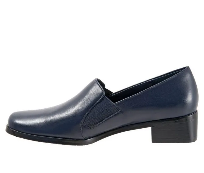 Women's Trotters Ash Heeled Loafers
