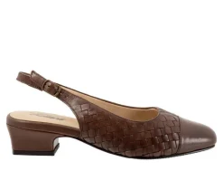 Women's Trotters Dea Woven Slingback Pumps