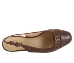 Women's Trotters Dea Woven Slingback Pumps