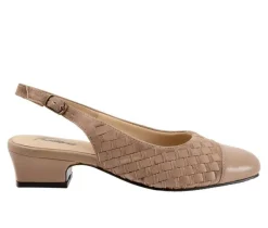 Women's Trotters Dea Woven Slingback Pumps