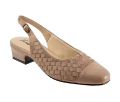 Women's Trotters Dea Woven Slingback Pumps