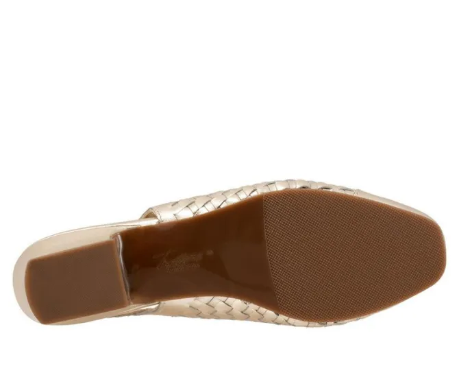 Women's Trotters Dea Woven Slingback Pumps
