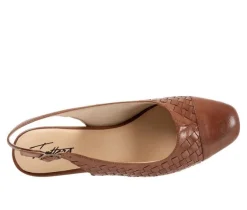 Women's Trotters Dea Woven Slingback Pumps