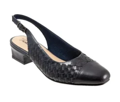 Women's Trotters Dea Woven Slingback Pumps