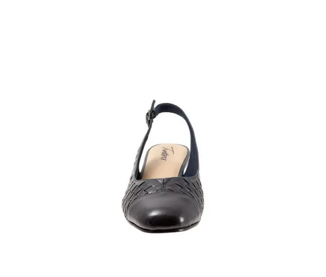 Women's Trotters Dea Woven Slingback Pumps