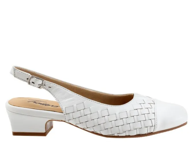 Women's Trotters Dea Woven Slingback Pumps