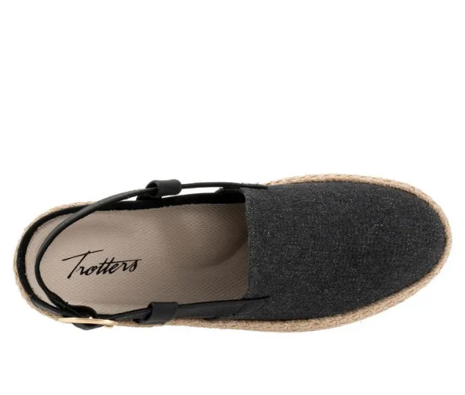Women's Trotters Paisley Espadrille Slingback Flats