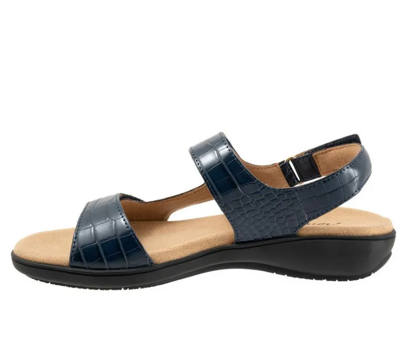 Women's Trotters Romi Croco Sandals