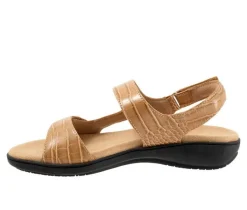 Women's Trotters Romi Croco Sandals