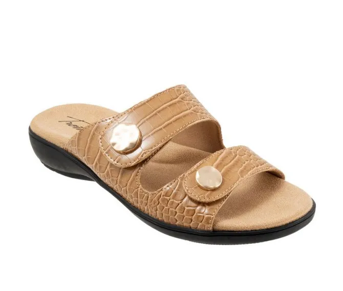 Women's Trotters Ruthie Croco Sandals