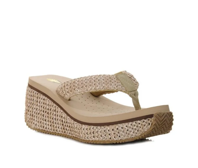 Women's Volatile Island Platform Wedge Flip-Flops
