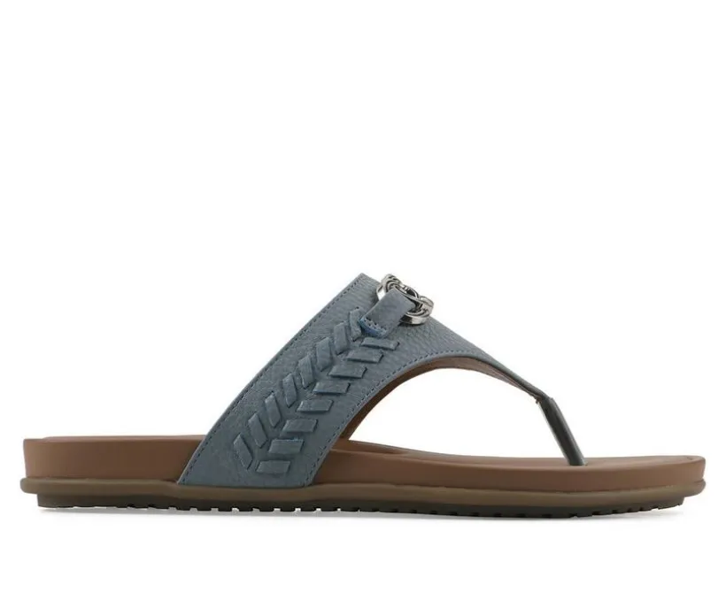 Women's White Mountain Aladdin Flip-Flops