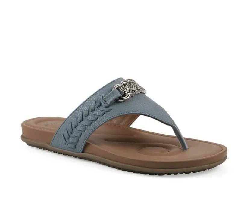 Women's White Mountain Aladdin Flip-Flops