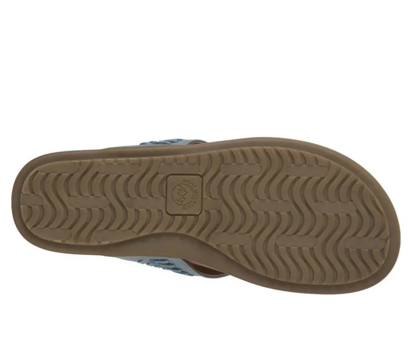 Women's White Mountain Aladdin Flip-Flops