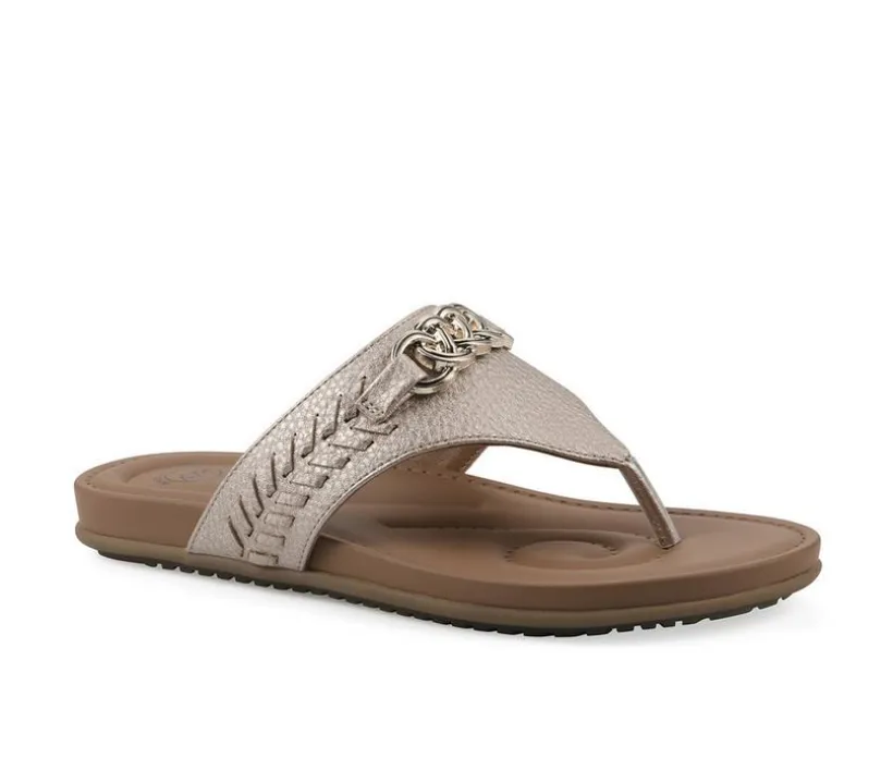 Women's White Mountain Aladdin Flip-Flops